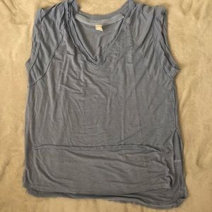 Free People Split Hem Tee